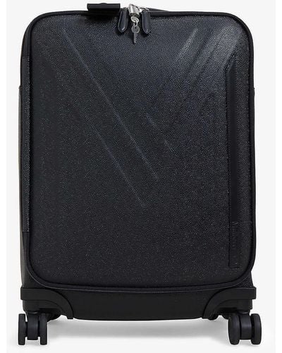 Mulberry Heritage Eco Scotchgrain 4-wheel Suitcase - Black