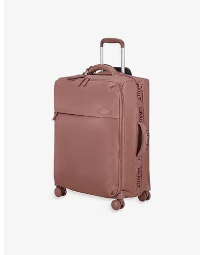 Lipault Plume Medium-trip Woven Suitcase 63cm - Brown