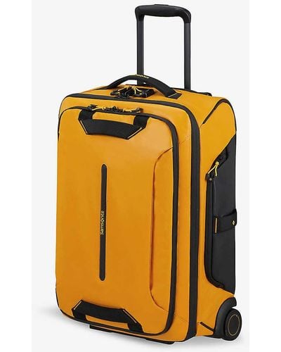 Samsonite Ecodiver Duffle Two-wheel Recycled-polyester Suitcase 55cm - Yellow