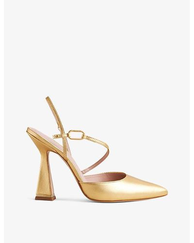 ted baker silver shoes