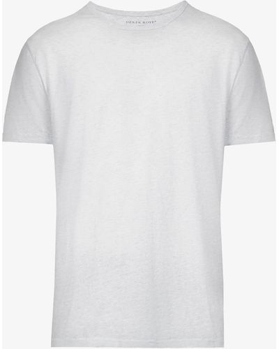 Derek Rose Ethan Stretch-woven T-shirt - Grey