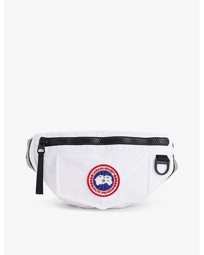 Canada Goose Brand-patch Shell Belt Bag - White
