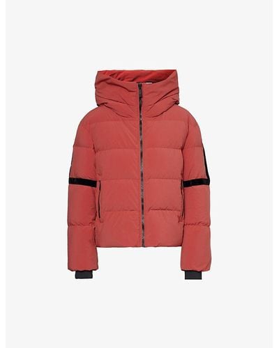 Fusalp Barsy Hooded Shell-down Jacket - Red