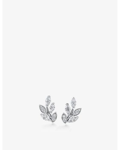 Women s Tiffany Co. Earrings and ear cuffs from C 456 Lyst Canada
