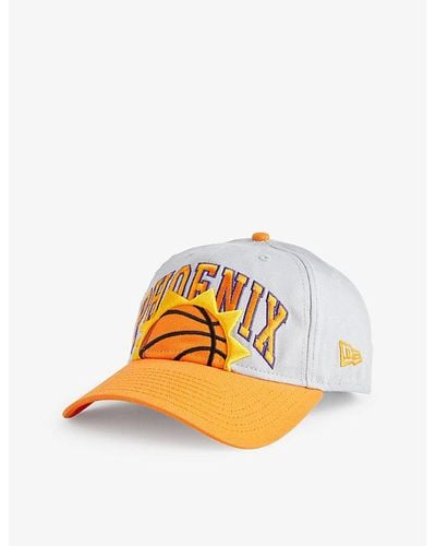 KTZ 9twenty Phoenix Suns Nba Brand-embroidered Cotton Cap - Metallic