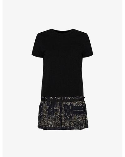 Sacai Mini and short dresses for Women | Black Friday Sale & Deals