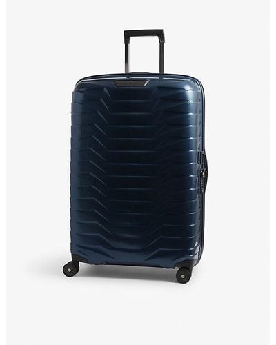 Samsonite Proxis Spinner Hard Case Four-wheel Cabin Suitcase - Blue