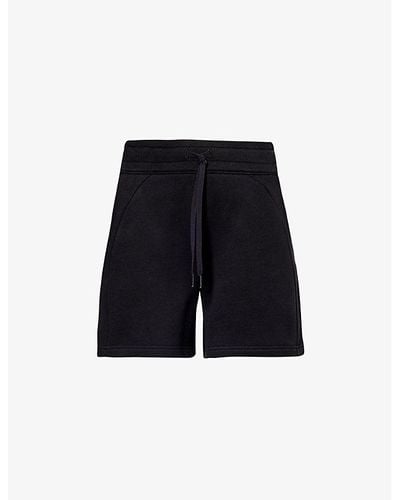 lululemon Scuba Elasticated-waist Cotton-blend Shorts - Black