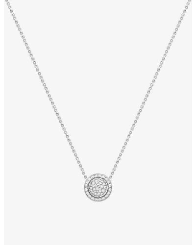 Piaget Possession 18ct White-gold And 0.48ct Brilliant-cut Diamond Pendant Necklace - Metallic