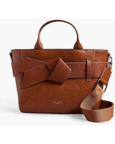 Ted baker oellie shop bag tan