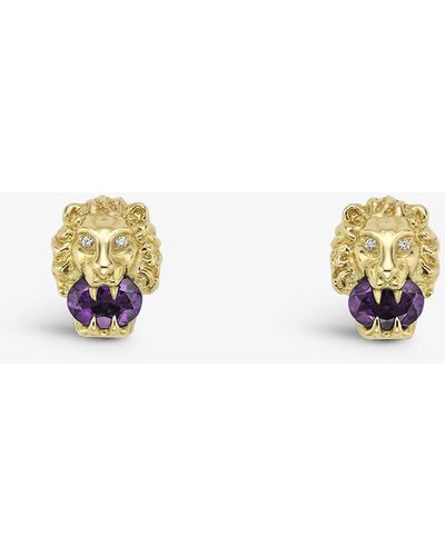 Gucci Lion Head 18ct Yellow-gold