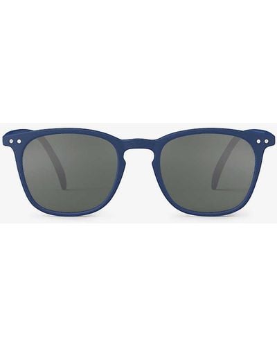 Izipizi #e Square-frame Polycarbonate Sunglasses - Grey