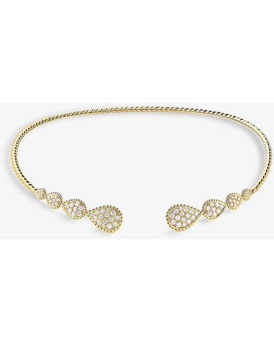 Boucheron Serpent Bohème 18ct Yellow-gold And 2.19ct Diamond Choker Necklace - Metallic