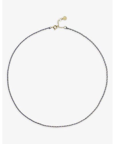 The Alkemistry Auric Nurture 18ct Yellow-gold And Thread Necklace - Natural