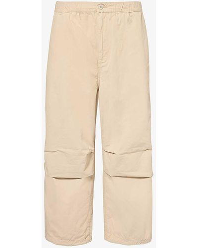 Carhartt Judd Double-knee Cotton Trousers X - Natural