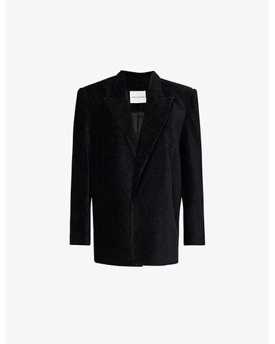 Camilla & Marc Piper Relaxed-fit Stretch-woven Jacket - Black