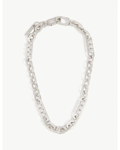Prada Chunky Chain Necklace - Metallic