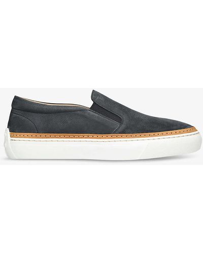 Tod's Cassetta Slip-on Leather Low-top Trainers - Multicolour