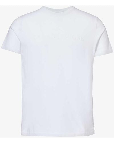 Canada Goose Emersen Logo-print Regular-fit Cotton-jersey T-shirt X - White