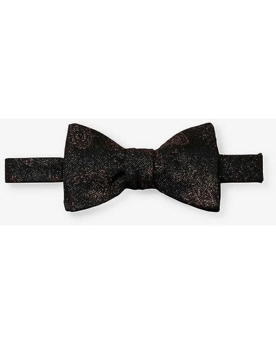 Eton Self-tie Silk Bow Tie - Black