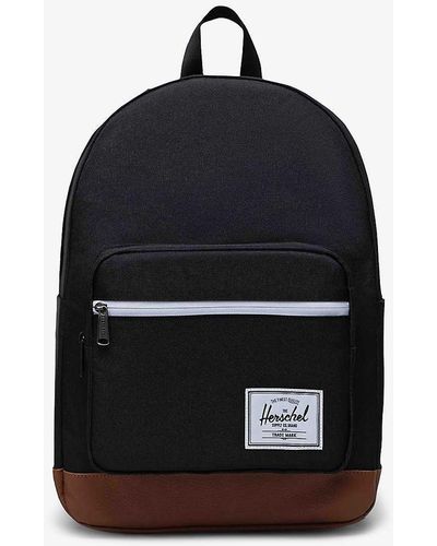 Herschel Supply Co. Pop Quiz Recycled-polyester Backpack - Black