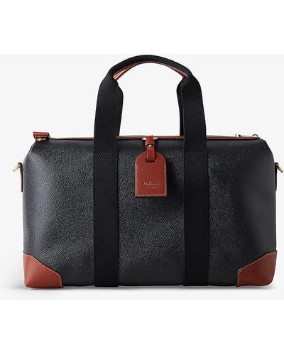 Mulberry Heritage Day Clipper Faux-leather Holdall Bag - Black