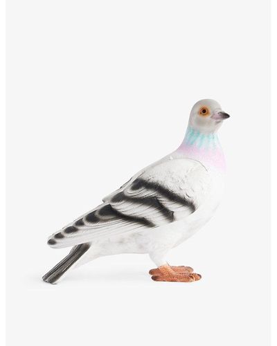 JW Anderson Pigeon-shaped Resin Clutch Bag - White