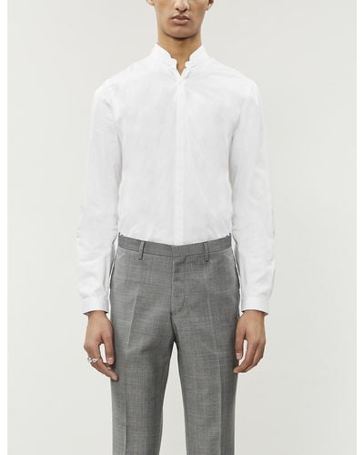 The Kooples Slim-fit Cotton Shirt - White