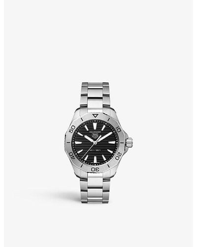 Tag Heuer Wbp1110.ba0627 Aquaracer Stainless Steel Automatic Watch - Black