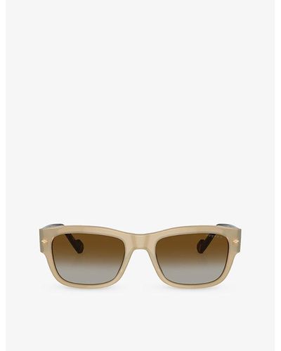 Vogue Vo5530s Pillow-frame Acetate Sunglasses - Brown