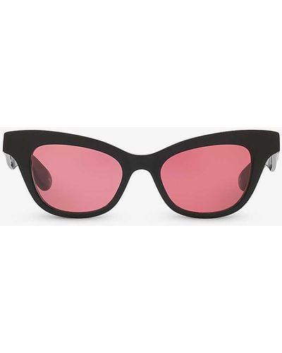 Dita Eyewear Am0381s Cat-eye Acetate Sunglasses - Pink