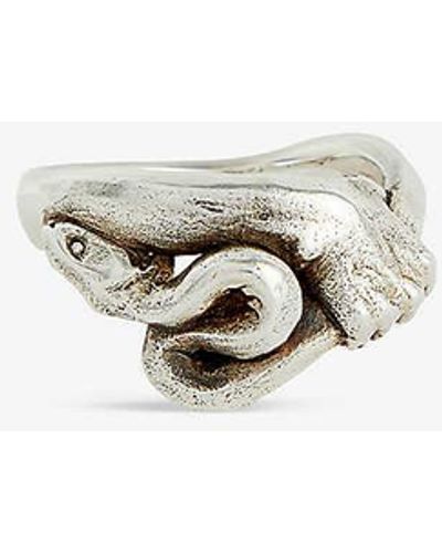 Frederick Grove Manasa 925 Sterling Ring - White