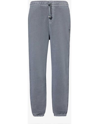 GYMSHARK Everywear Comfort Logo-embossed Cotton-jersey jogging Bottoms - Grey