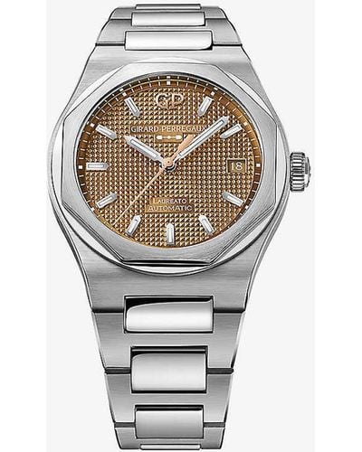 Girard-Perregaux 81005-11-3154-1cm Laureato Stainless-steel Automatic Watch - White