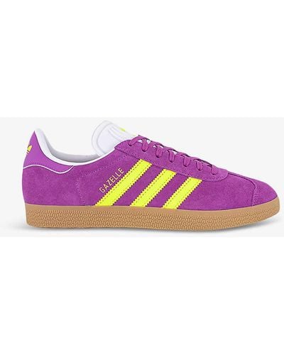 adidas Gazelle Suede Low-top Trainers 7. - Purple