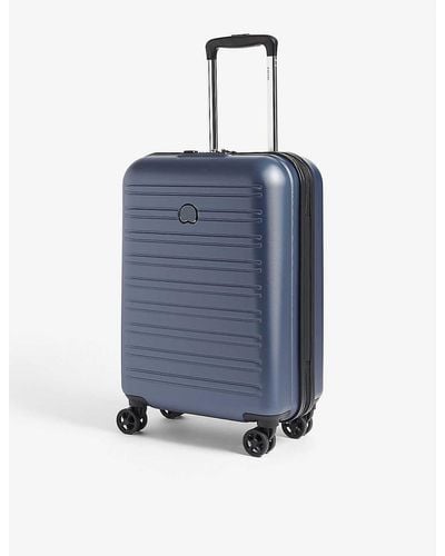 Delsey Segur 2.0 Four-wheel Cabin Suitcase 55cm - Blue
