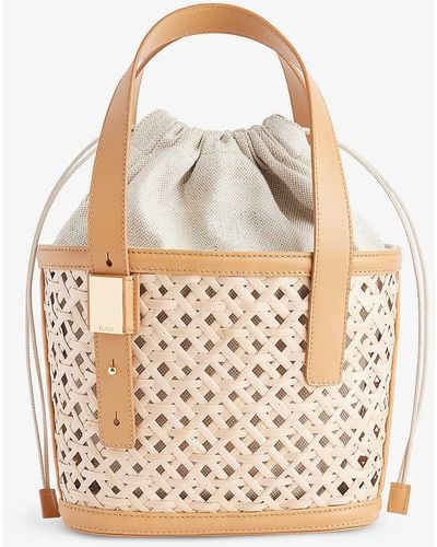 Rodo Ellie Small Willow Tote Bag - Natural