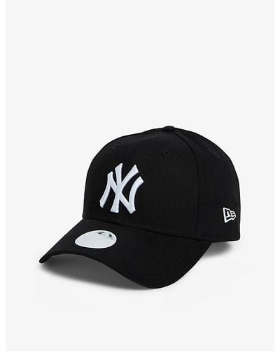 KTZ 9forty New York Yankees Cotton Baseball Cap - Black