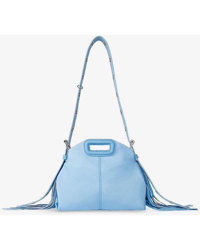 Maje Miss M Mini Shoulder Bag - Blue