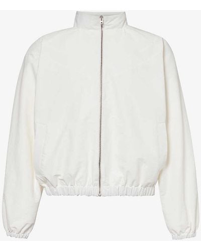 Sunspel X Nigel Cabourn Relaxed-fit Cotton-blend Jacket - White