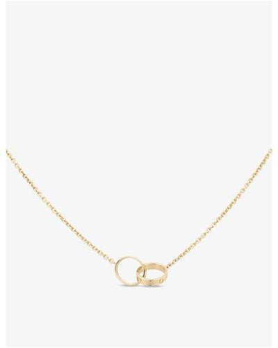 Cartier Love 18ct Yellow-gold Necklace - Natural