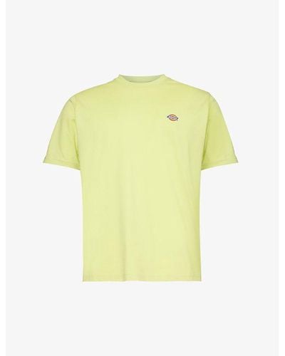 Dickies Mapleton Brand-print Cotton-jersey T-shirt X - Yellow
