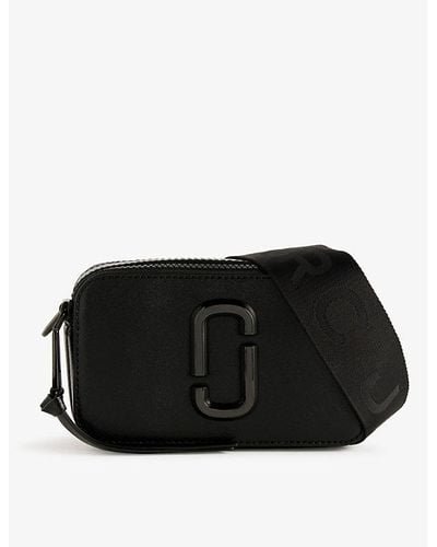 Snapshot leather crossbody bag Marc Jacobs Black in Leather - 11334172
