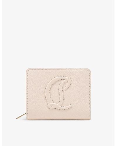 Christian Louboutin By My Side Leather Wallet - Natural