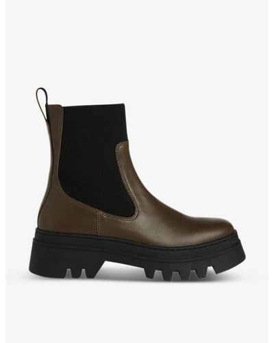 Whistles Hatton Leather Chelsea Boot - Black