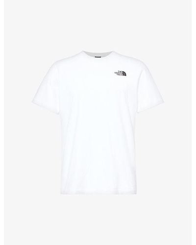 The North Face Redbox Logo-print Cotton-jersey T-shirt - White