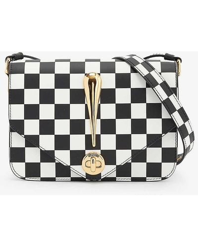 Moschino Gone With The Wind Leather Cross-body Bag - Black