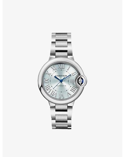 Cartier Crwsbb0062 Ballon Bleu De Stainless- Automatic Watch - White