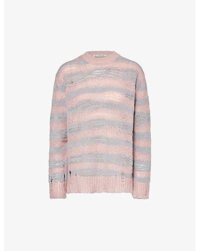 Acne Studios: Pink Patch Sweater