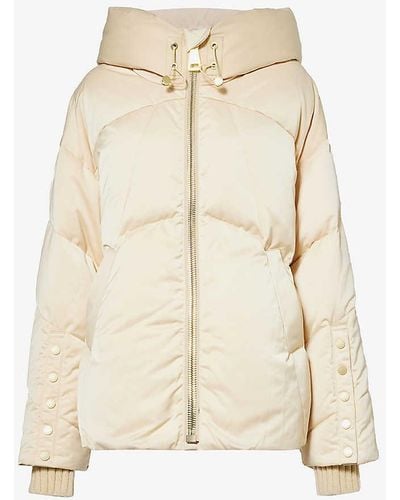 Nicole Benisti Montague Padded Shell-down Jacket - Natural